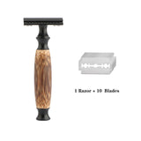 Bamboo Handle Double Edge Shaving Razor