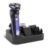 Wet Dry Electric Shaver for Men Beard Nose Sideburns Hair