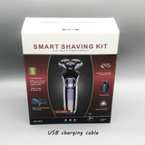 Wet Dry Electric Shaver for Men Beard Nose Sideburns Hair